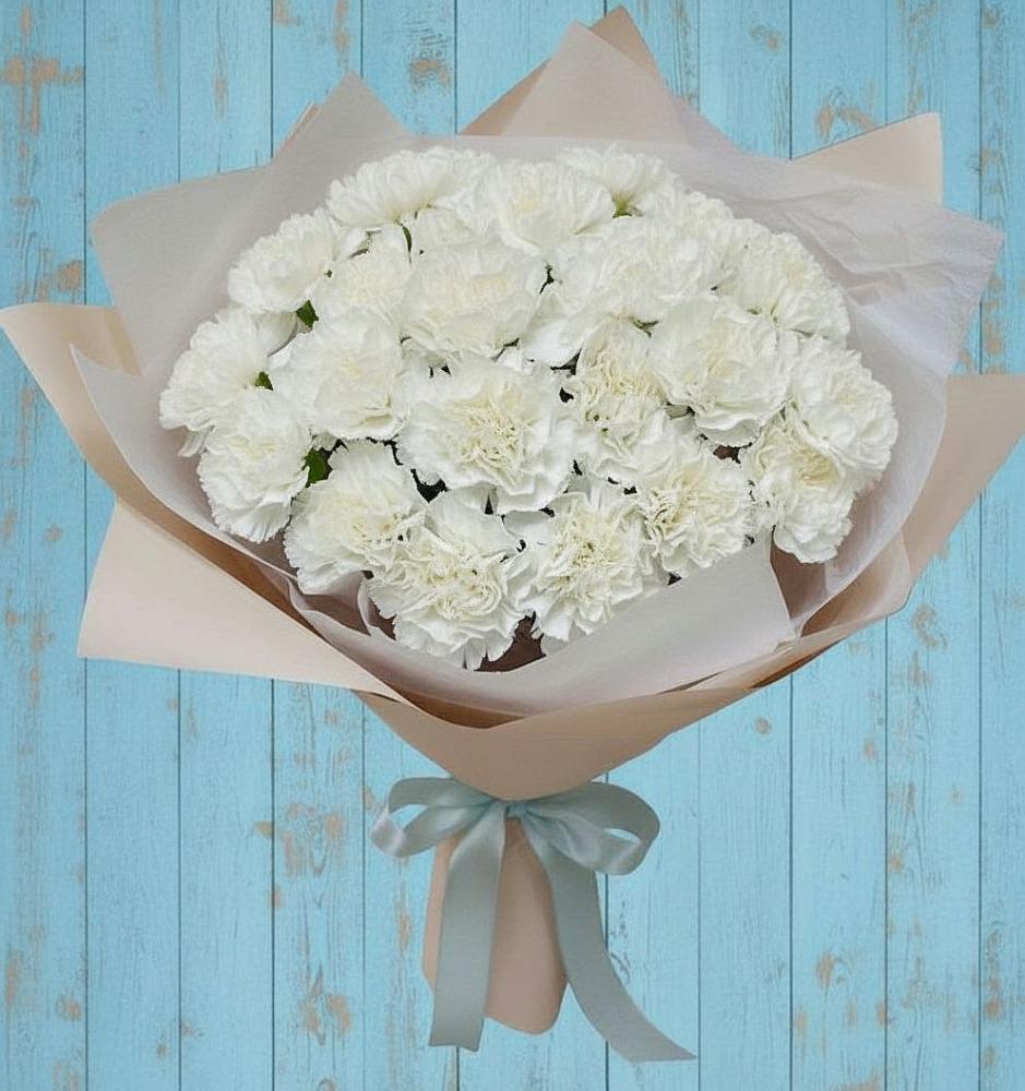 Букет цветов из: Гвоздики в Иславское