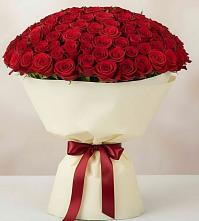 Букет 101 Красная роза Милано #REPLACE_PRED# Иславское