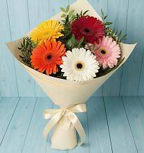 Букет цветов из:  Герберы в Иславское