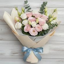 Букет цветов из:  Лизиантусы в Иславское
