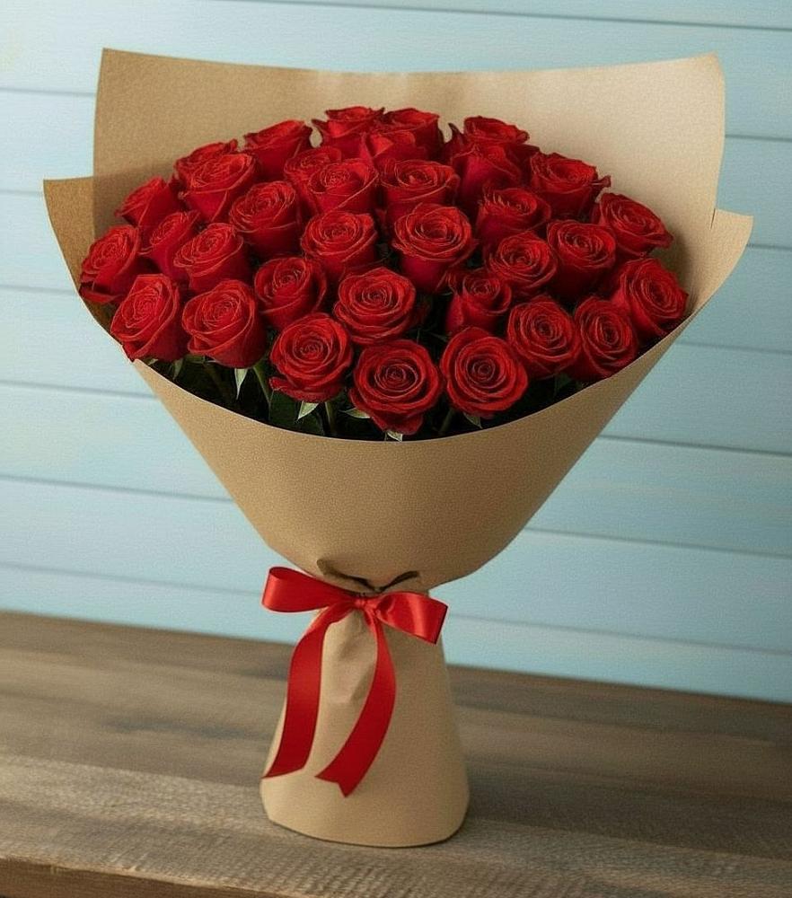 Букет Красные розы Милано в Иславское