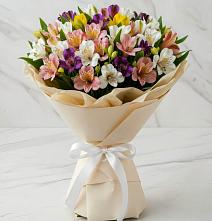 Букет цветов из:  Альстромерии #REPLACE_PRED# Иславское