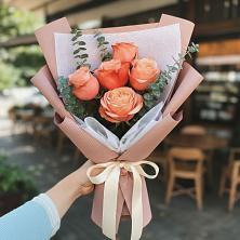 Букет цветов из:  Розы в Иславское