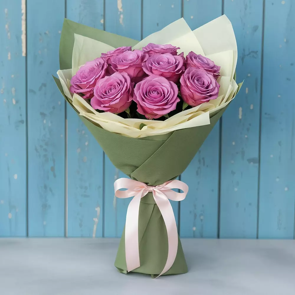 Букет Розы Фёрст Леди в Иславское