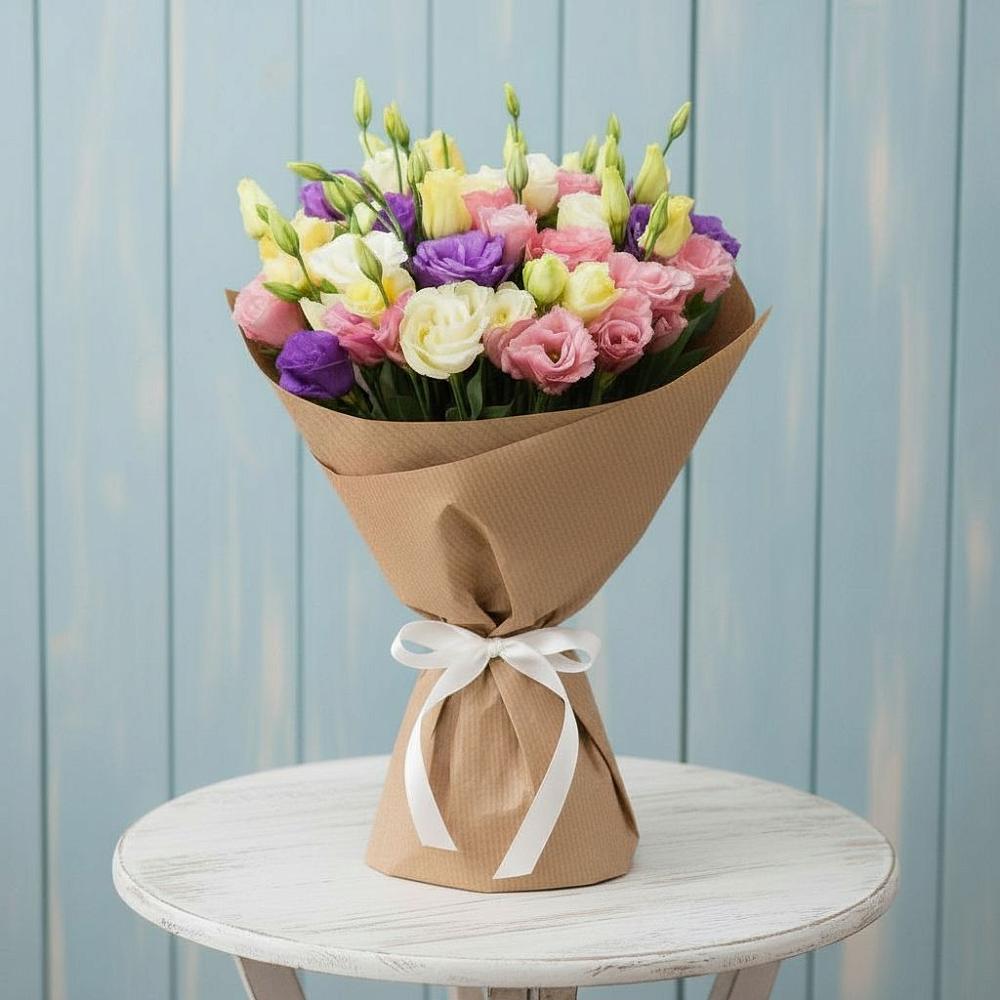 Букет цветов из: Лизиантусы в Иславское