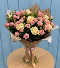 Букет цветов из:  Розы в Иславское