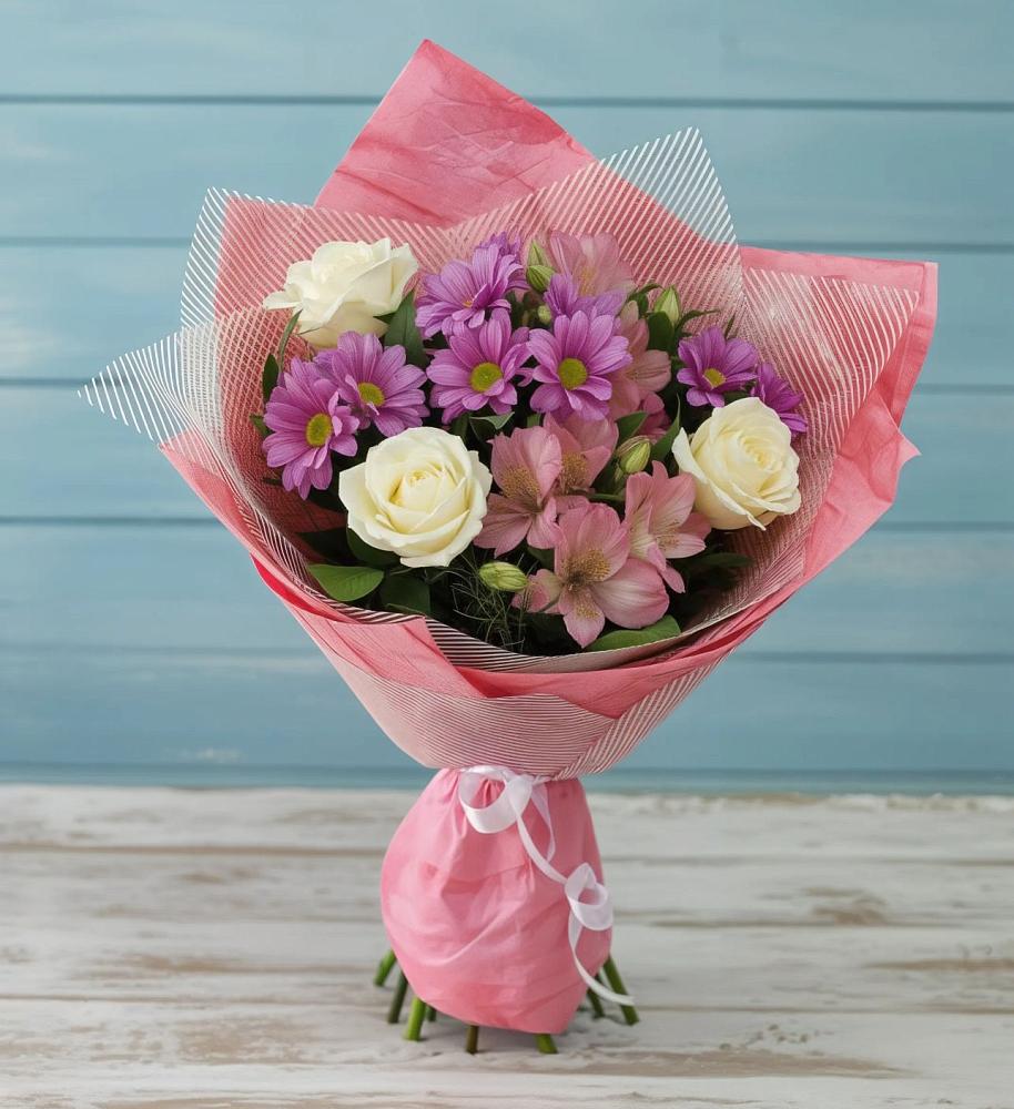 Букет цветов из: Герберы в Иславское