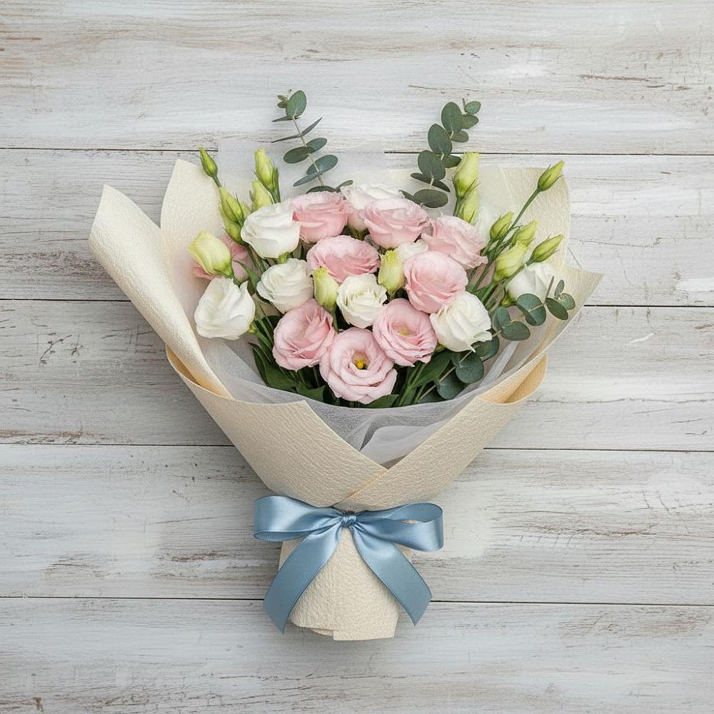 Букет цветов из: Лизиантусы в Иславское